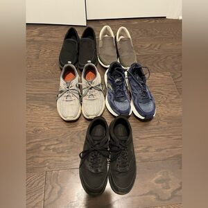 5-Sketchers Cushion Step tennis shoes walking mens size 10.5 10 1/2 10 used worn